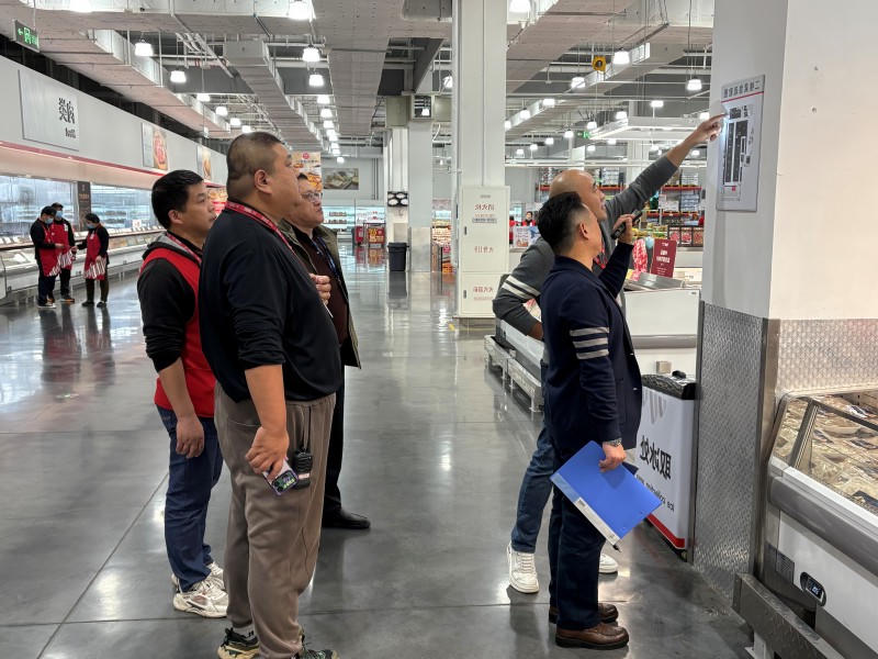 区商务局开展商业场所安全生产就业专项检查行动